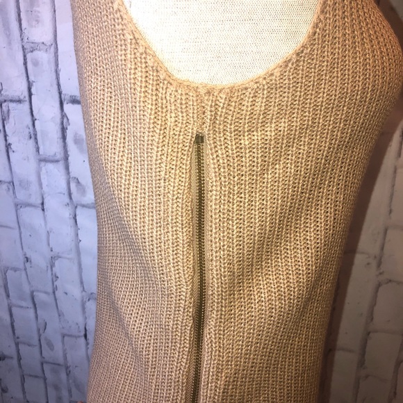 NEW brown turtleneck sleeveless sweater dress - Picture 8 of 8